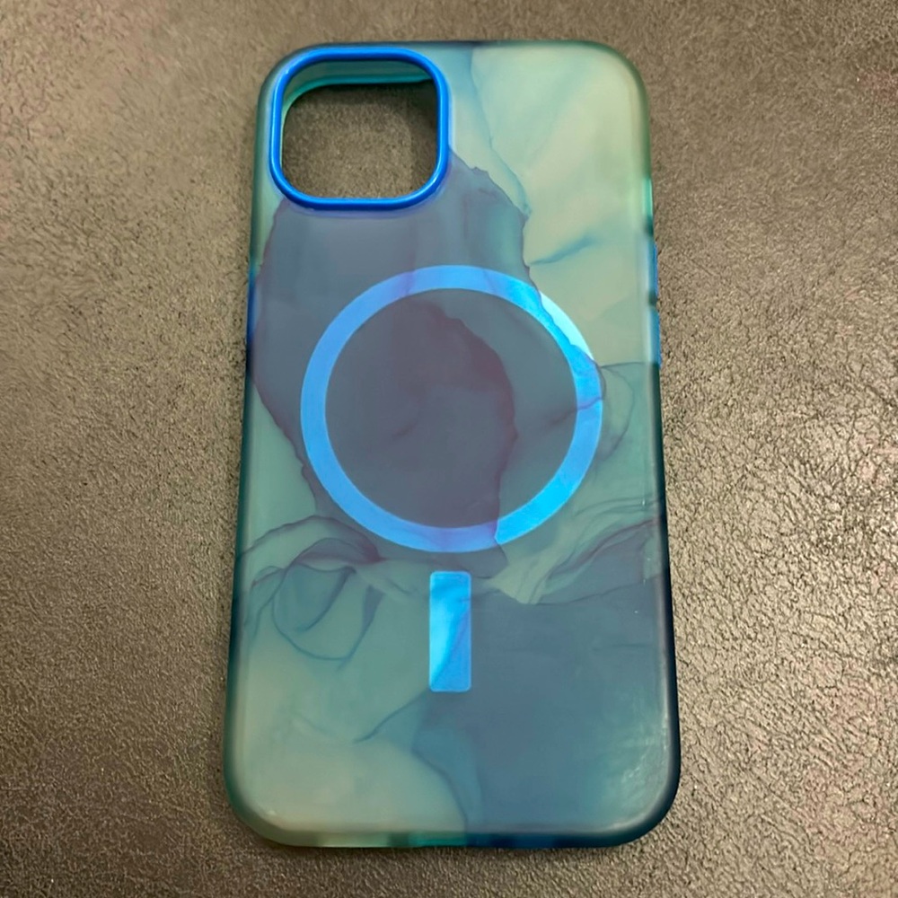 iPhone 13 Otter-box Figura Series, color- morpho (Blue)